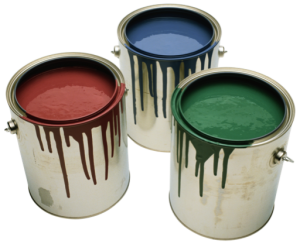 Paint tins